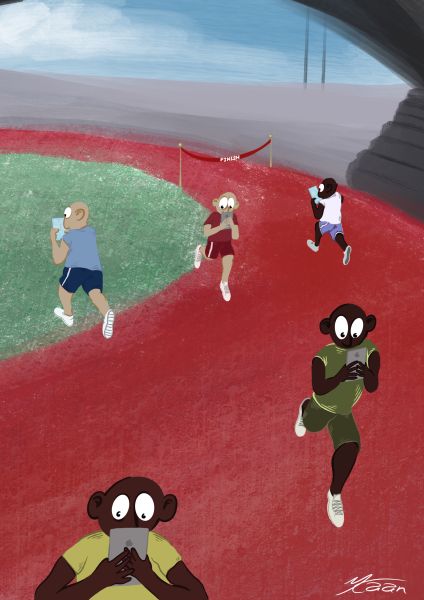 9º Concurso de Humor Gráfico Gin. Todo se complica en el planeta Tierra.